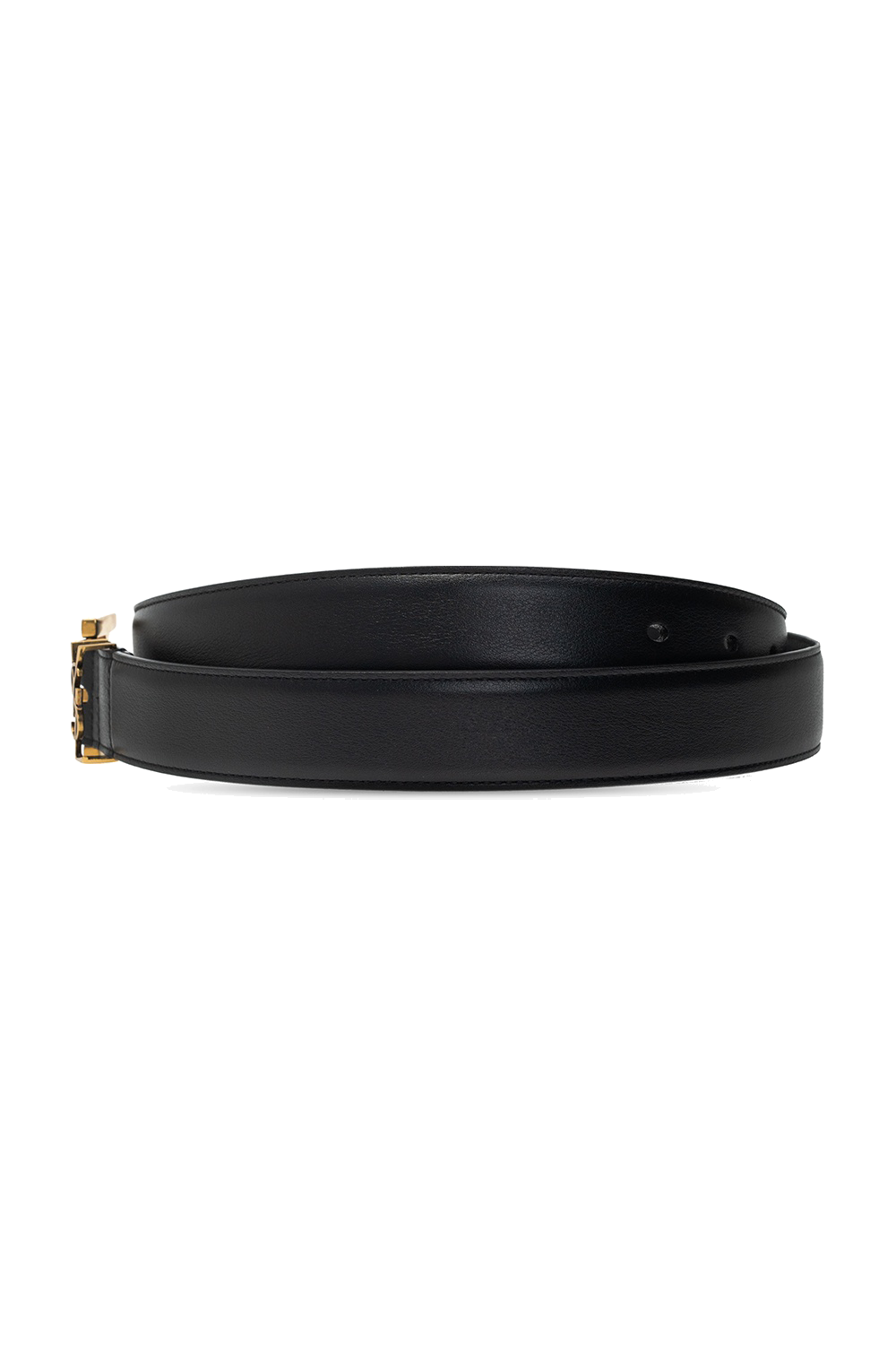 Black Belt with logo Saint Laurent - Vitkac AS